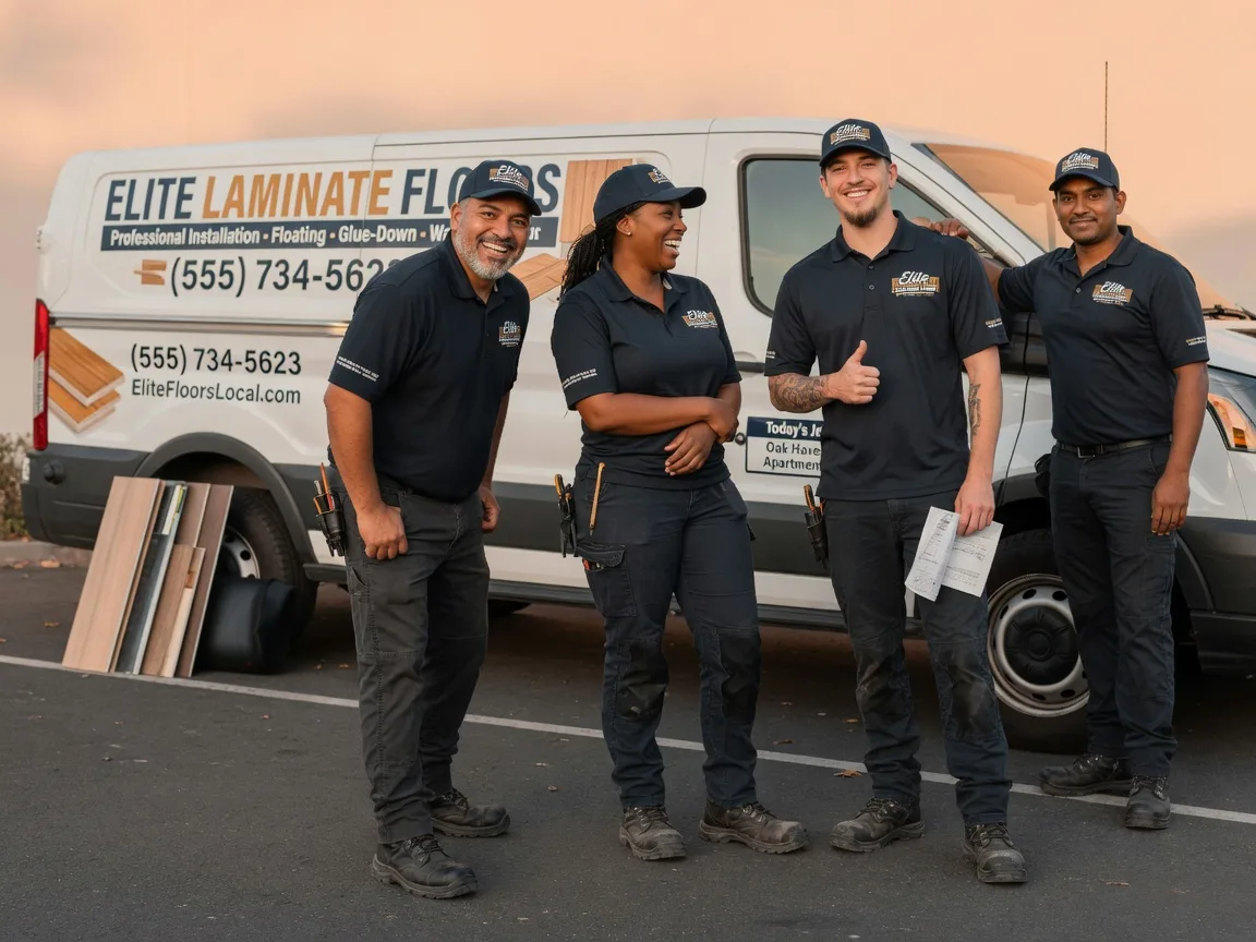 Laminate flooring installation company in Mustang, OK
